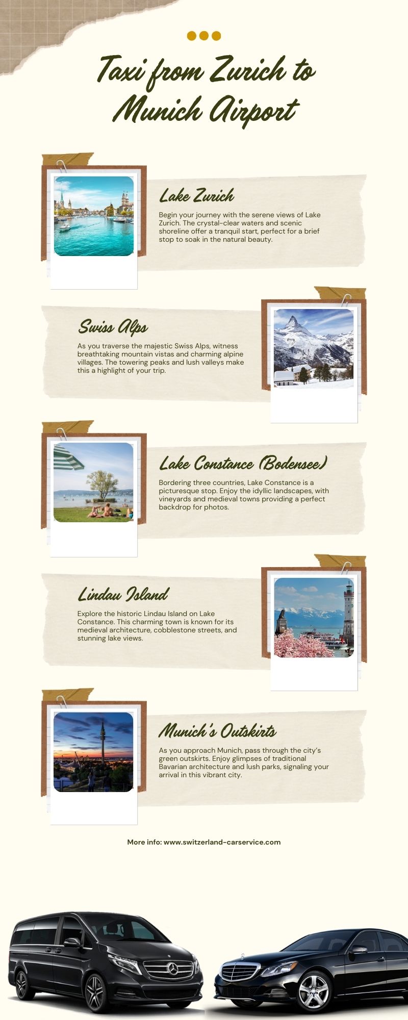 Taxi from Zurich to Munich Airport